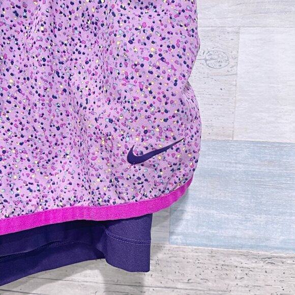 NIKE Dri Fit 2 In 1 Running Shorts Purple Gym Work Out Activewear Womens Small - Picture 3 of 7